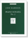 John Harbison【Piano Sonata No. 2】