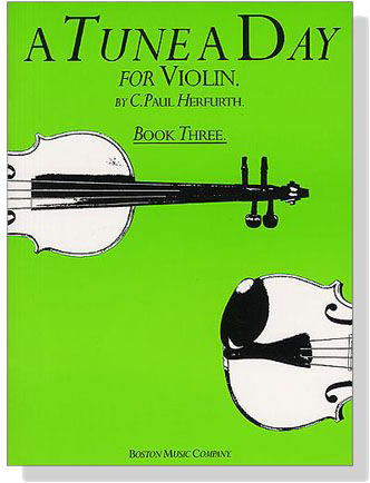 A Tune a Day for【Violin】Book Three