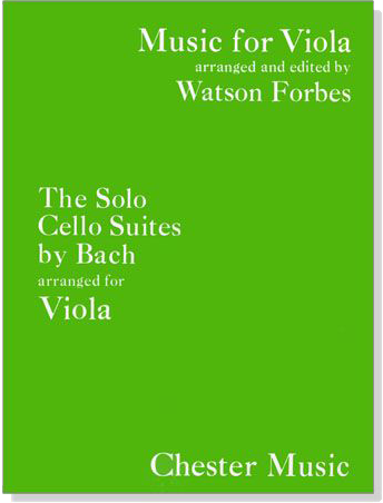 The Solo Cello Suites by【Bach】arr. for Viola
