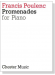 Francis Poulenc【Promenades】for Piano Francis Poulenc【Promenades】for Piano