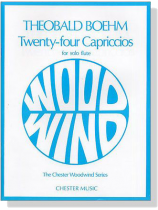 Theobald Boehm【Twenty-Four Capriccios】for solo flute ,op.26