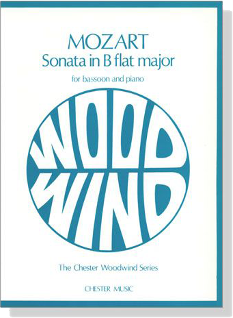 Mozart【Sonata in B♭ Major】for Bassoon and Piano