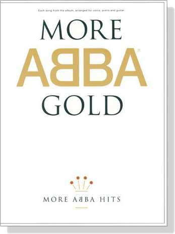 【More Abba Gold】voice , piano, guitar