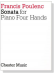 Francis Poulenc【Sonata】for Piano Four Hands