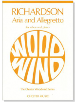 Richardson【Aria and Allegretto】for Oboe and Piano