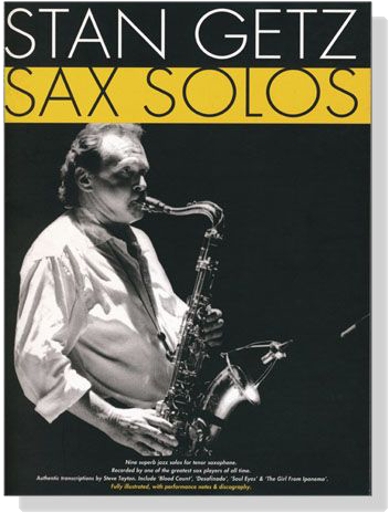Stan Getz【Saxophone Solos】