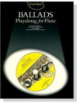 Guest Spot : Ballads【CD+樂譜】Playalong for Flute Guest Spot : Ballads【CD+樂譜】Playalong for Flute