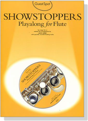 Showstoppers【CD+樂譜】Playalong for Flute