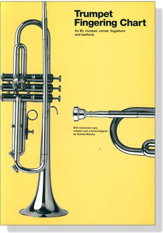 Trumpet【Fingering Chart】for B♭ Trumpet, Cornet, Flugelhorn and Baritone