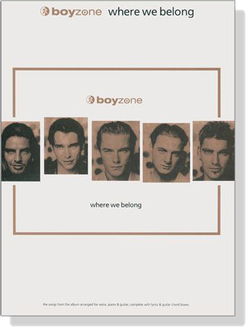 Boyzone【Where We Belong】