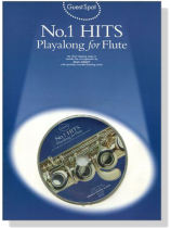 No. 1 Hits【CD+樂譜】Playalong for Flute
