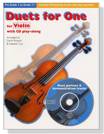 Duets for One【CD+樂譜】for Violin with CD play-along