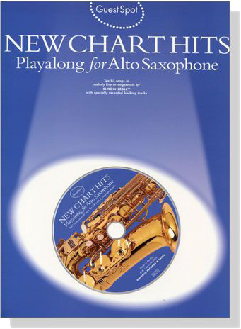 New Chart Hits【CD+樂譜】Playalong for Alto Saxophone