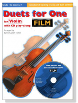 Duets for One Film【CD+樂譜】for Violin with CD play-along Duets for One Film【CD+樂譜】for Violin with CD play-along