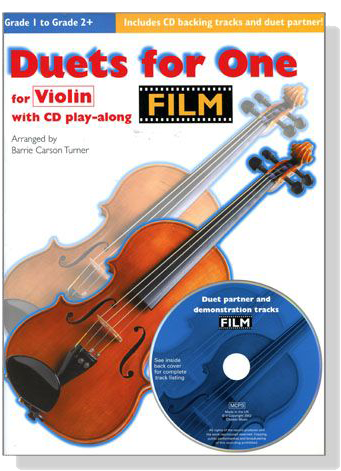 Duets for One Film【CD+樂譜】for Violin with CD play-along