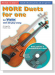 More Duets for One【CD+樂譜】 for Violin with CD play-along