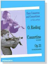O. Rieding【Concerto in A minor , Op.21】for Violin and Piano (1st and 3rd position)