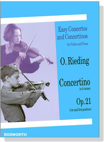 O. Rieding【Concerto in A minor , Op.21】for Violin and Piano (1st and 3rd position)