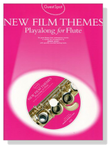 New Film Themes【CD+樂譜】Playalong for Flute