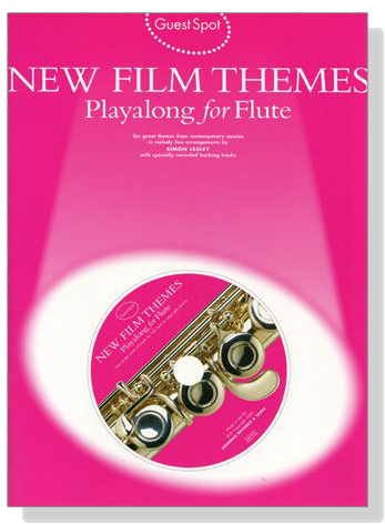 New Film Themes【CD+樂譜】Playalong for Flute