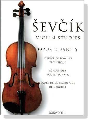 Sevcik Violin Studies【Op. 2 , Part 5】School of Bowing Technique