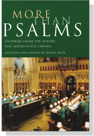More Than Psalms More Than Psalms
