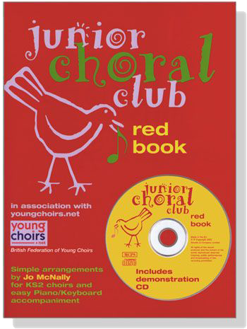 Junior Choral Club【CD+樂譜】Red Book