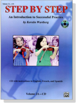 An Introduction to Successful Practice for Violin【CD+樂譜】CD with instructions in English, French, and Spanish ,Volume 1A