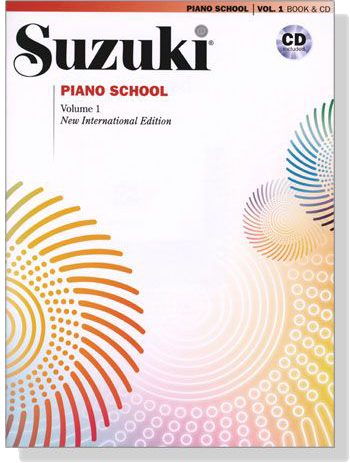 Suzuki Piano School, Vol.1 with CD【樂譜+CD】