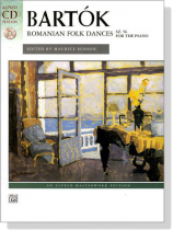 Béla Bartók【CD+樂譜】Romanian Folk Dances, Sz. 56 for the Piano Béla Bartók【CD+樂譜】Romanian Folk Dances, Sz. 56 for the Piano