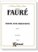 Faure【Theme and Variations , Op. 73】for Piano