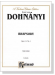 Dohnanyi【Rhapsody Op. 11, No. 1】for Piano Dohnanyi【Rhapsody Op. 11, No. 1】for Piano
