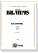 Brahms【Piano Works】Volume 1, for Piano