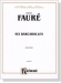 Faure【Six Barcarolles】for Piano