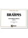 Brahms【Hungarian Dances ,Vol. 2 , Nos. 11–21】for One Piano/ Four Hands