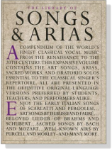 The Library of Songs & Arias The Library of Songs & Arias