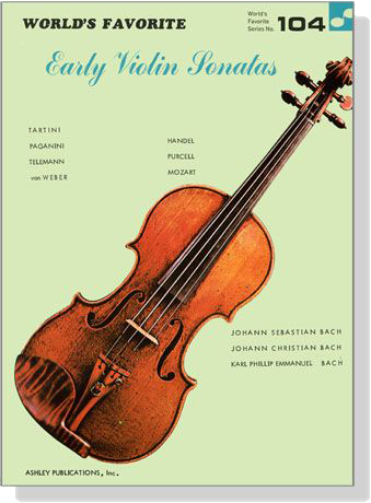 Early Violin Sonatas【World's Favorite Series】No. 104