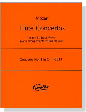 Mozart【Flute Concertos】No. 1 in G , K. 313