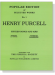 Henry Purcell 【Fifteen Songs And Airs】Contralto (Or Baritone) ,Popular Edition of Selected Works No.1 Henry Purcell 【Fifteen Songs And Airs】Contralto (Or Baritone) ,Popular Edition of Selected Works No.1