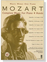 Mozart【CD+樂譜】Complete Music for Piano 4 Hands