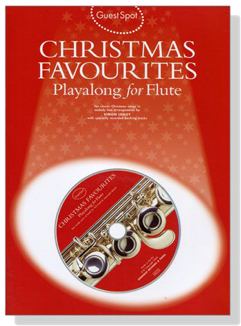 Christmas Favourites【CD+樂譜】Playalong for Flute