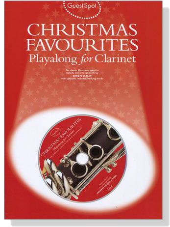 Christmas Favourites【CD+樂譜】Playalong  for Clarinet