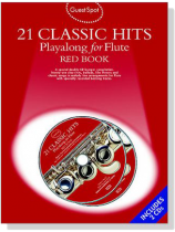 21 Classic Hits【2CD+樂譜】Playalong for Flute ,Red Book	 21 Classic Hits【2CD+樂譜】Playalong for Flute ,Red Book