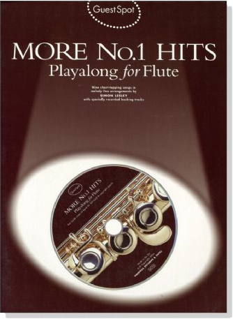 More No. 1 Hits【CD+樂譜】Playalong for Flute