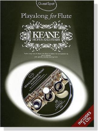 Keane - Hopes And Fears【2CD+樂譜】Playalong for Flute