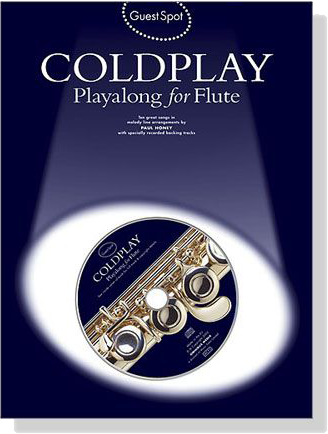 Coldplay【2CD+樂譜】Playalong for Flute