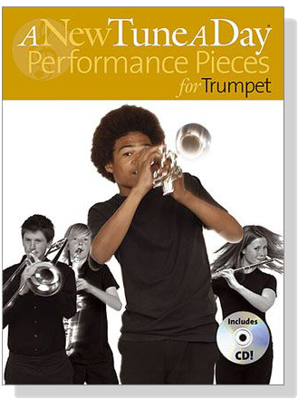 A New Tune a Day【CD+樂譜】Performance Pieces for Trumpet