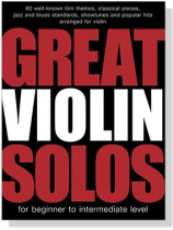 【Great Violin Solos】for Beginner to Intermediate Level