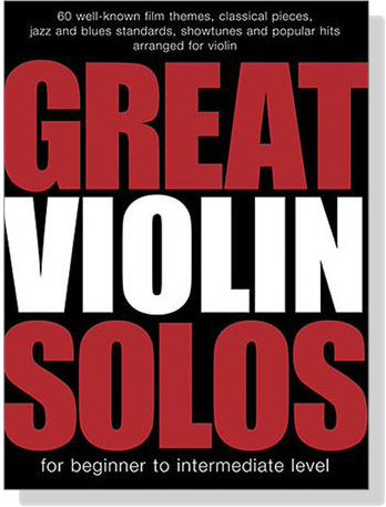 【Great Violin Solos】for Beginner to Intermediate Level