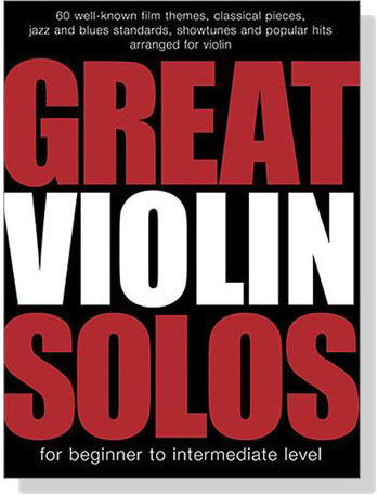 【Great Violin Solos】for Beginner to Intermediate Level 【Great Violin Solos】for Beginner to Intermediate Level